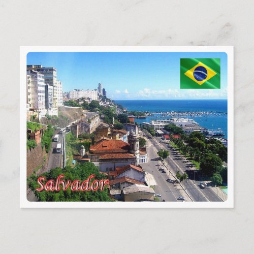 Brazil _ Salvador _ Bahia _ Postcard