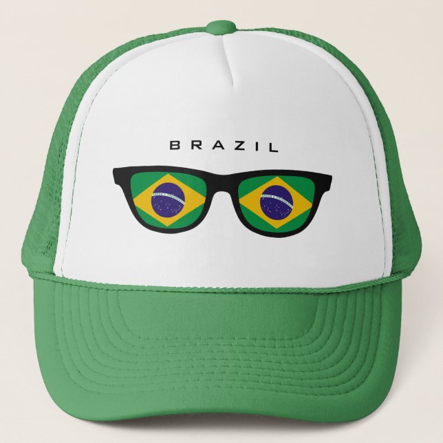 Brazil Shades custom hat (Front)