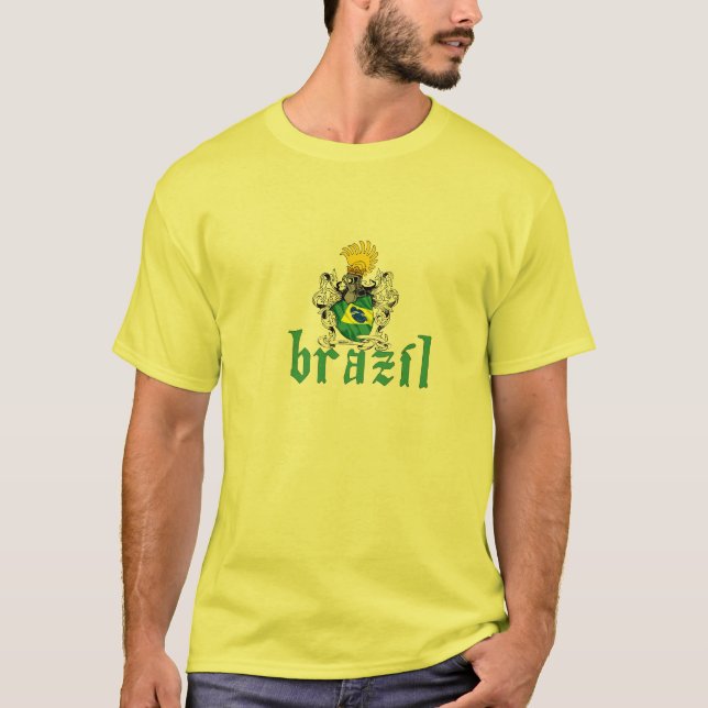Brazil Shield 2side T-Shirt (Front)