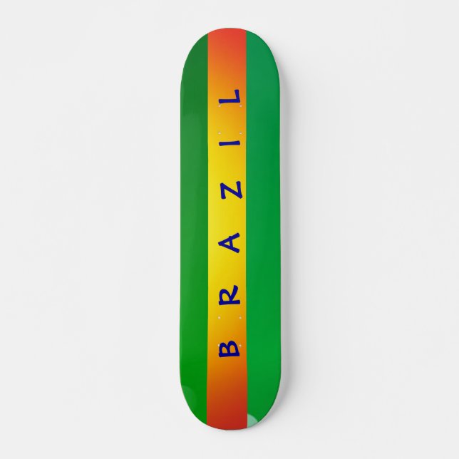 Brazil Skateboard Deck (Front)