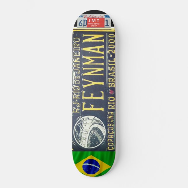 BRAZIL SKATEBOARD /  JMT USA Skateboard (Front)