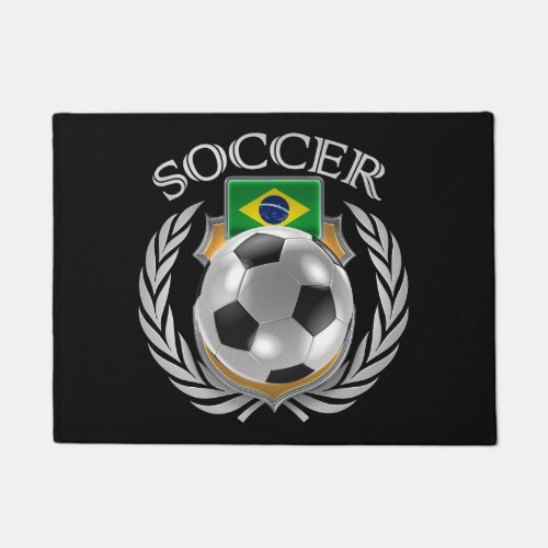 Brazil Soccer 2016 Fan Gear Doormat