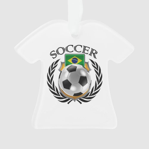 Brazil Soccer 2016 Fan Gear Ornament