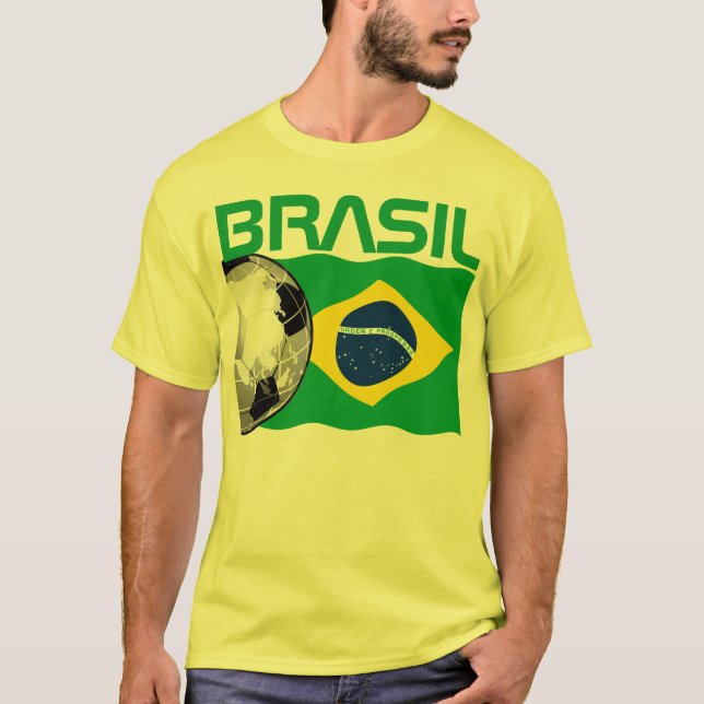 Brazil Soccer 2024 T-Shirt (Front)