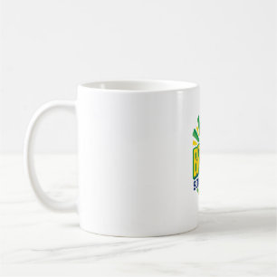 Brazil Soccer 2026 Soccer Bold Country Typography Coffee Mug