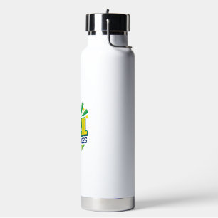 Brazil Soccer 2026 Soccer Bold Country Typography Water Bottle