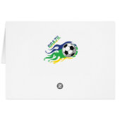 Brazil Soccer Ball (Back Horizontal)