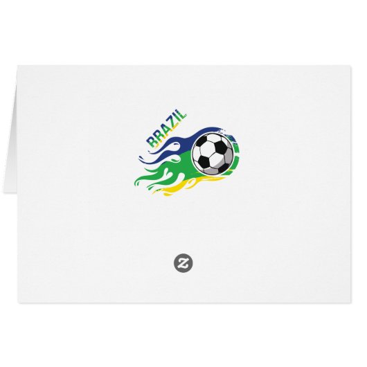 Brazil Soccer Ball (Back Horizontal)