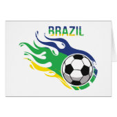 Brazil Soccer Ball (Front Horizontal)