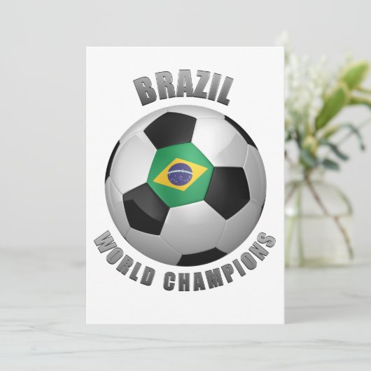 BRAZIL SOCCER CHAMPIONS (Standing Front)