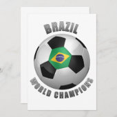 BRAZIL SOCCER CHAMPIONS (Front/Back)