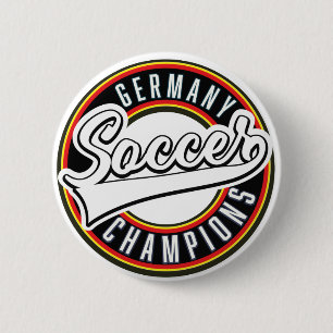 Brazil Soccer Champions Button