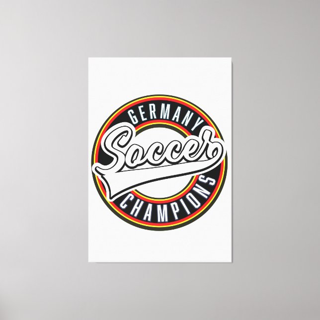 Brazil Soccer Champions Canvas Print (Front)