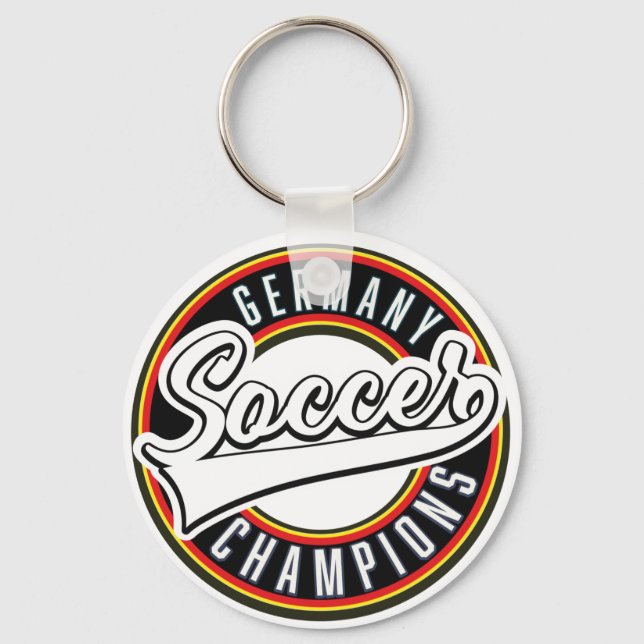 Brazil Soccer Champions Keychain (Front)
