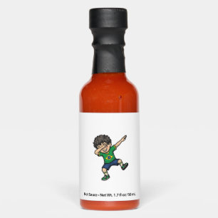 Brazil Soccer Dab Boy Vintage Vector Shirt_1 Hot Sauces