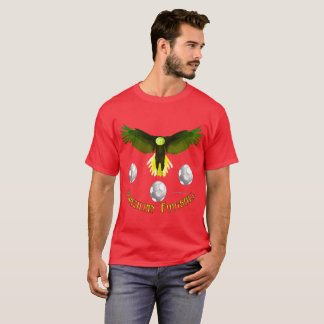 Brazil Soccer Eagle Men's Dark T-shirt