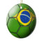 Brazil Soccer Ornament
