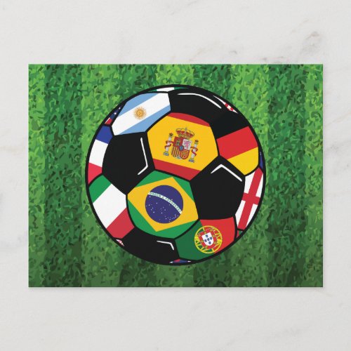 Brazil Soccer Postcard