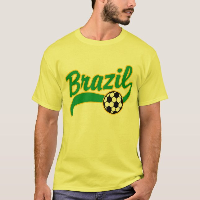 Brazil Soccer T-Shirt (Front)