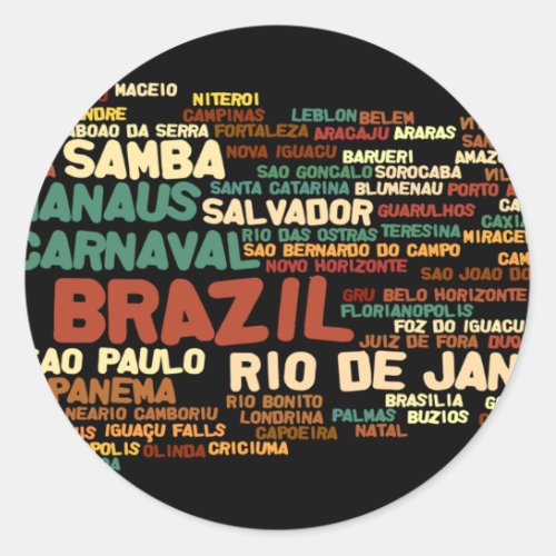 BRAZIL Sticker