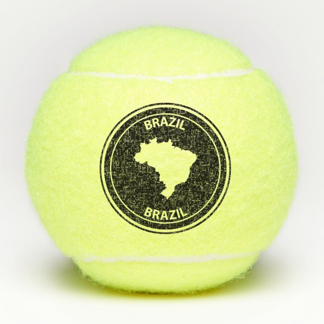 Brazil Tennis Balls (Front)