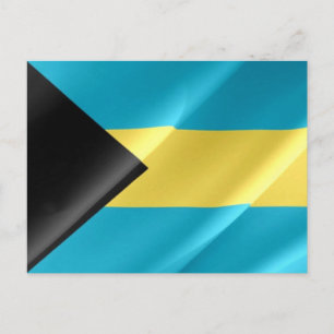 Brazil - The Bahamas - Flag - Postcard