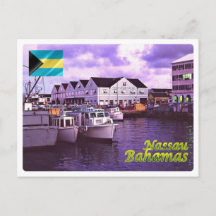 Brazil - The Bahamas - Nassau, Harbor - Postcard