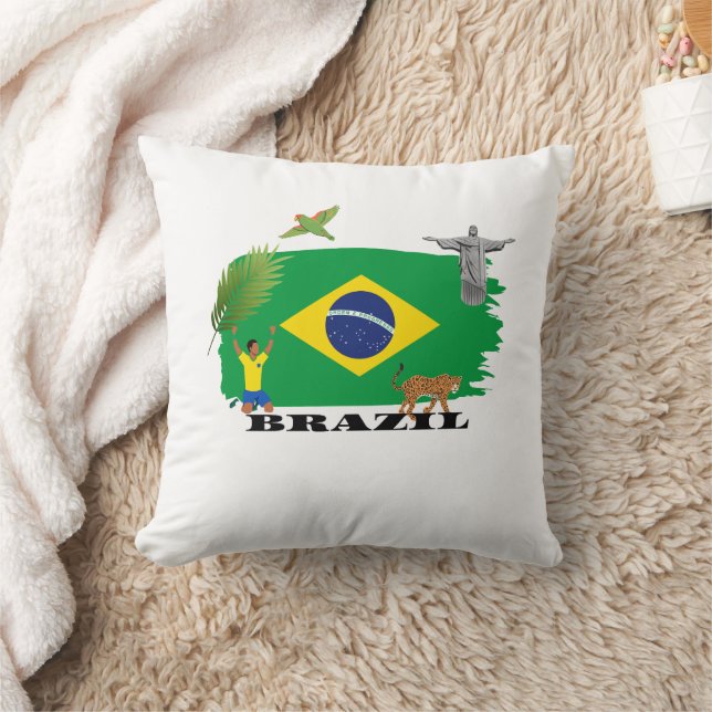 BRAZIL THROW PILLOW (Blanket)