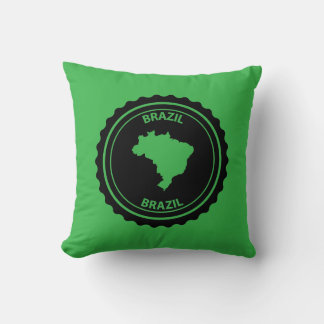 Brazil Throw Pillow