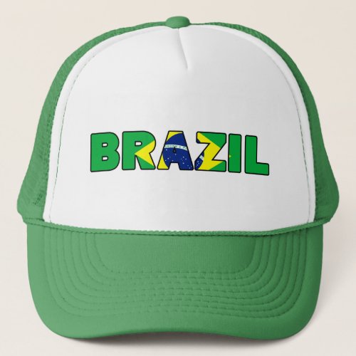Brazil Trucker Hat