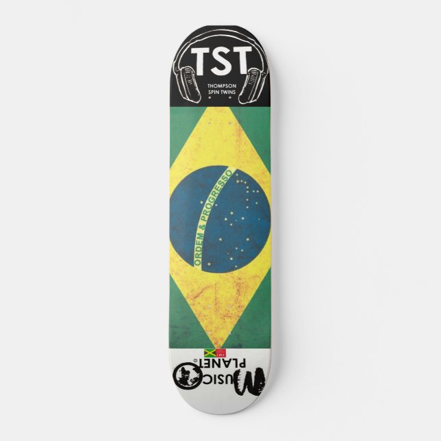 BRAZIL  / TST  Skateboard (Front)