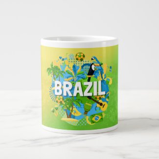 Brazil Two-Tone Coffee Mug