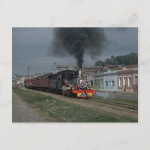 Brazil, VFCO narrow gauge 2-8-0 Postcard