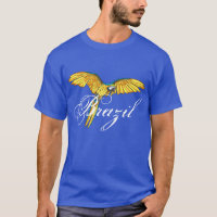 Brazil with parrot T-Shirt