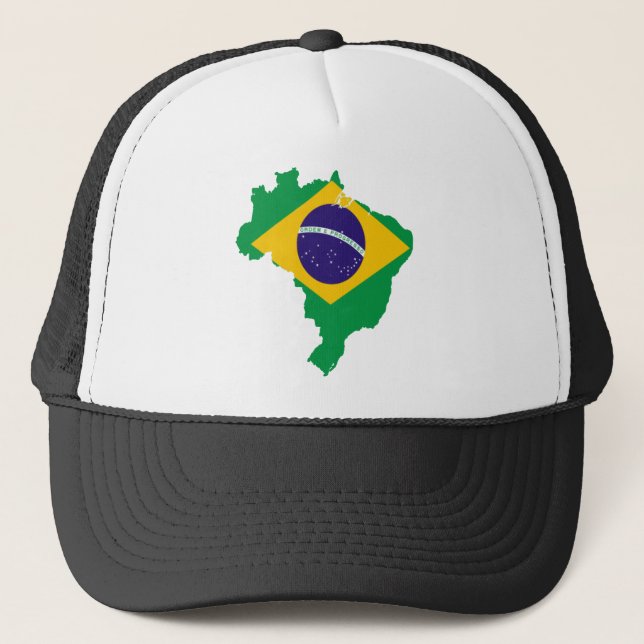 Brazil World Cup 2010 Trucker Hat (Front)
