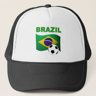 Brazil World Cup T-Shirt Flag Trucker Hat
