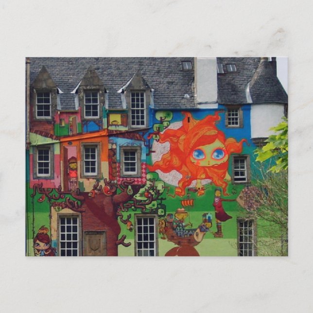 Brazilian Art ,Kelburn Castle Postcard (Front)