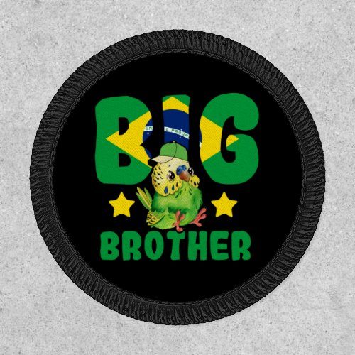 Brazilian Big Brother _ Bird with Brazil Flag Patch