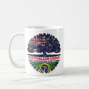 Brazilian Brazil Australian Australia Tree Roots Coffee Mug
