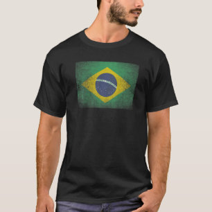 Brazilian Brazil Flag Pride Country Home Matching T-Shirt
