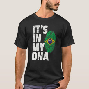 Brazilian Brazil Flag Pride Country Home Nation T-Shirt