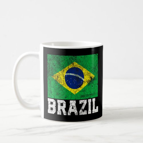 Brazilian Brazil Flag Pride Roots Country Family N Coffee Mug