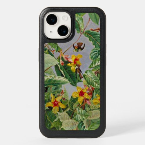 Brazilian Climbing Shrub and Humming Birds OtterBox iPhone 14 Case