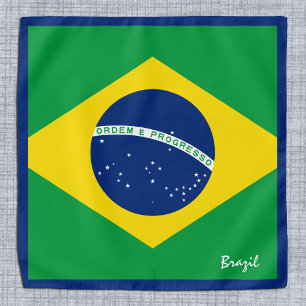 Brazilian Flag bandana, Brazil fashion /sports Bandana