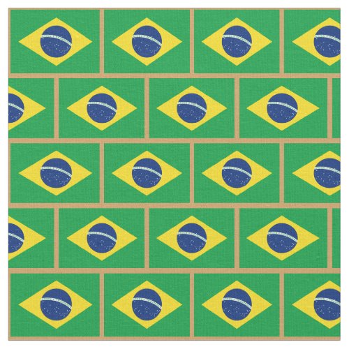 Brazilian Flag  Brazil fashion Fabric sports