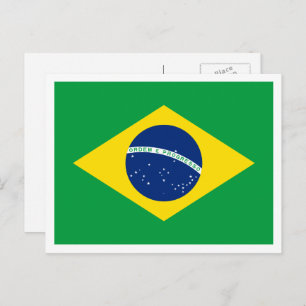 Brazilian Flag, Flag of Brazil Postcard