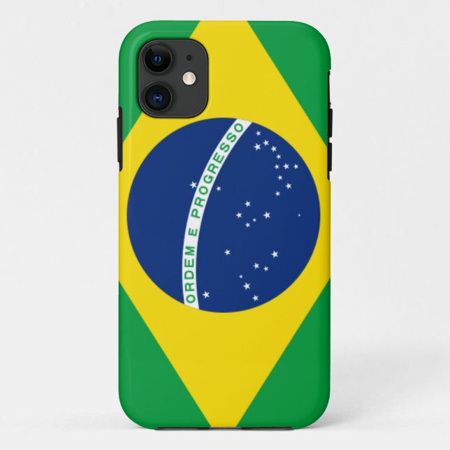 Brazilian Flag iPhone case (Back)