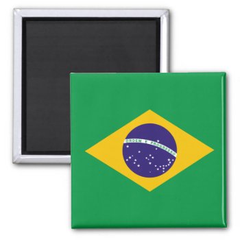 Brazilian Flag Magnet by Xuxario at Zazzle