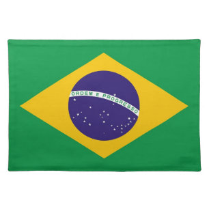 Brazilian Flag MoJo Placemat