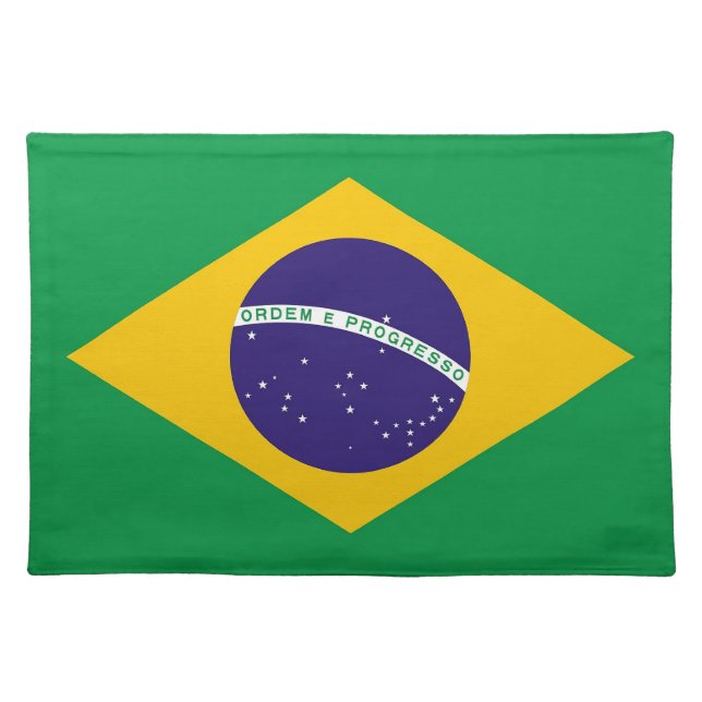 Brazilian Flag MoJo Placemat (Front)